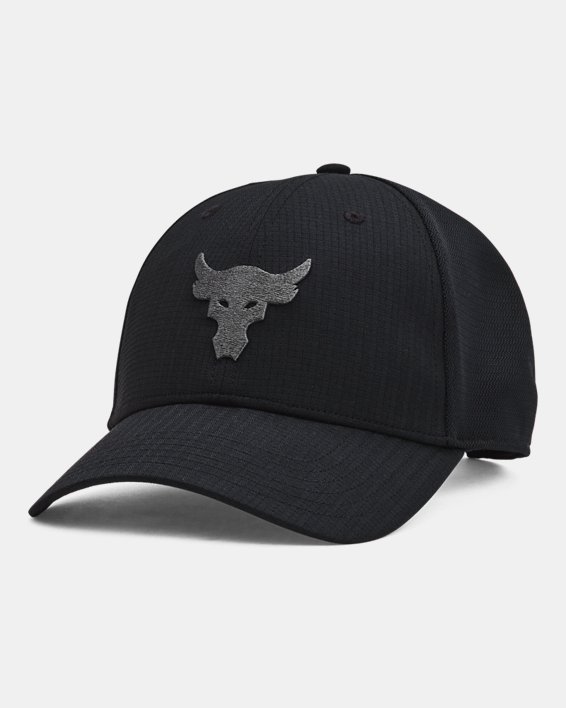 Men's Project Rock Trucker Hat in Black image number 0